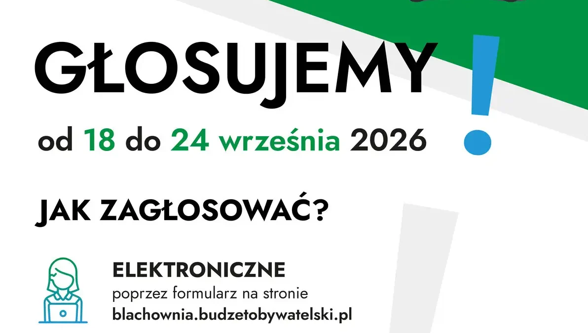 Blachownia: Budżet Obywatelski 2027 – mieszkańcy decydują od 18 września
