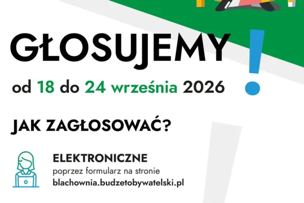 Blachownia: Budżet Obywatelski 2027 – mieszkańcy decydują od 18 września