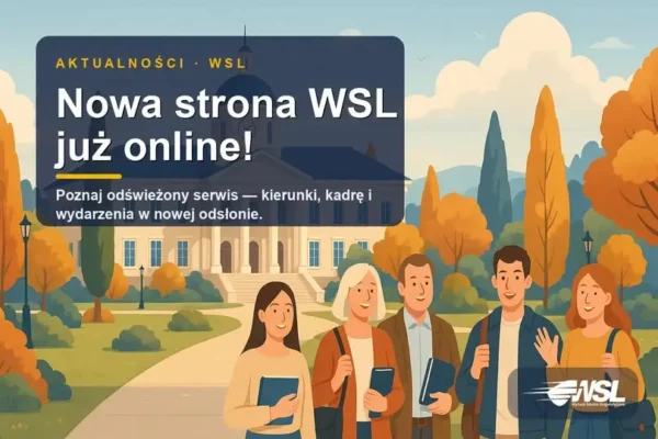Wyższa Szkoła Lingwistyczna w Częstochowie z nową stroną internetową
