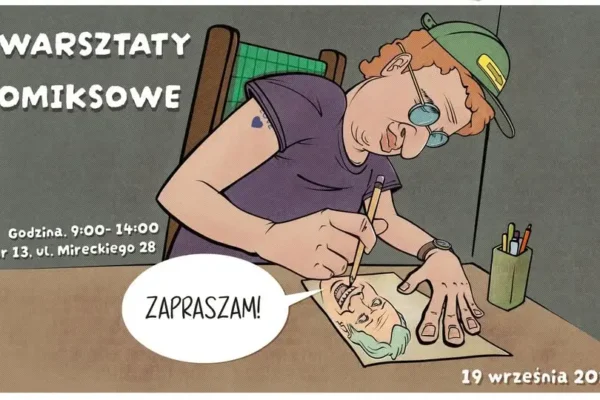 Bezpłatne warsztaty komiksowe w Częstochowie – zapisy trwają