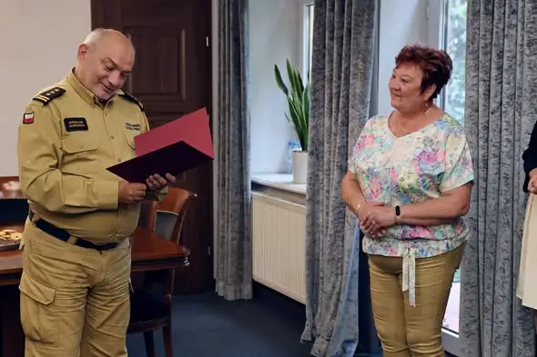 Jubileusze służby i pracy w Centralnej Szkole PSP w Częstochowie