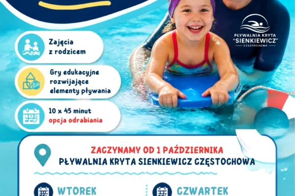 Ruszyły zapisy na Akademię Młodego Pływaka w Częstochowie