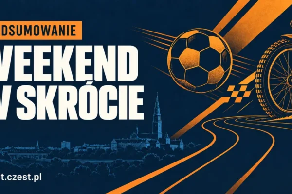Sportowy weekend w Częstochowie: Raków przełamuje passę, Włókniarz żegna się z Ekstraligą