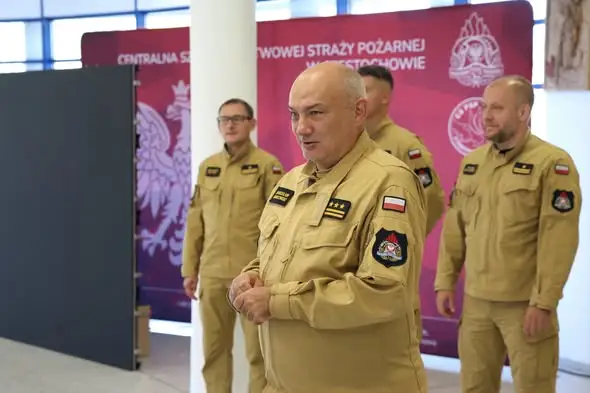 Straż Marszałkowska szkoliła się w Częstochowie z gaszenia pożarów wewnętrznych