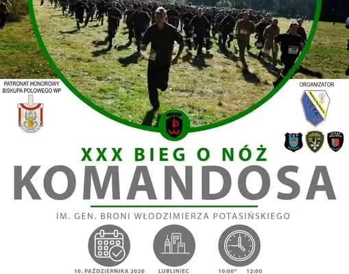 XXX Bieg o Nóż Komandosa – już jutro w sobotę 10 października