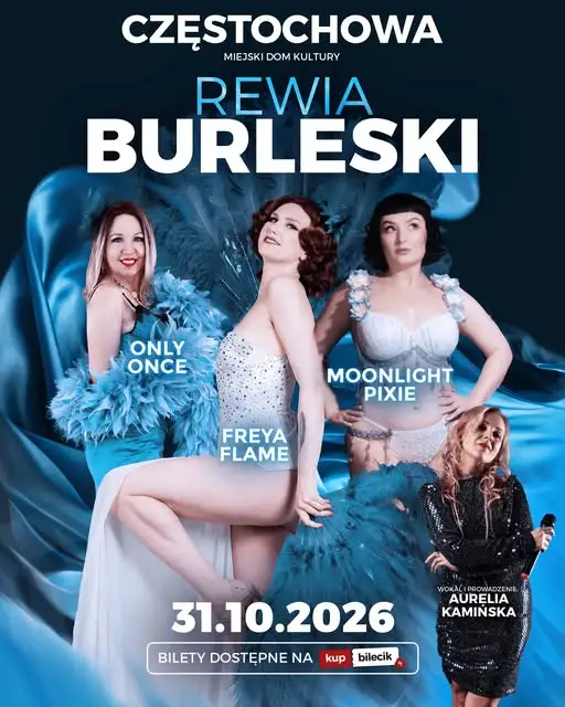 Halloweenowa Rewia Burleski w Częstochowie – 31 października 2026