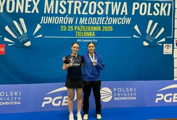 Srebro Oliwii Kanik na Mistrzostwach Polski Juniorów w badmintonie