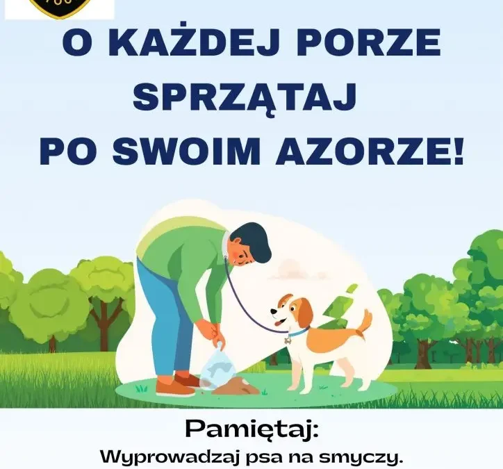 Straż Miejska w Częstochowie przypomina: sprzątaj po swoim psie